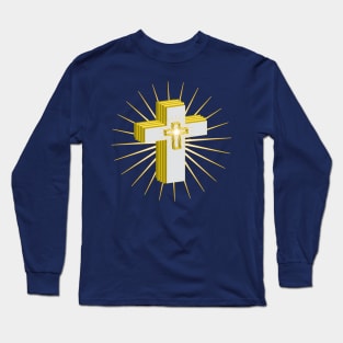 Jesus Cross Long Sleeve T-Shirt